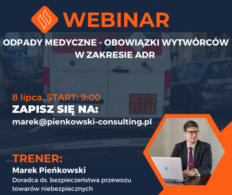 WEBIBAR: ODPADY MEDYCZNE