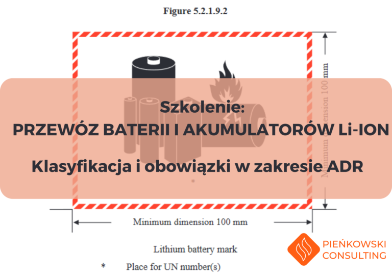 Szkolenie: Przewóz baterii