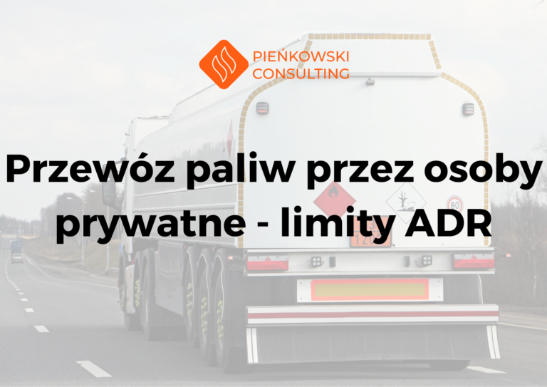 Przewóz paliw przez osoby prywatne